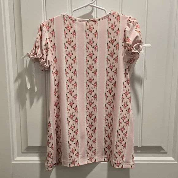 Little Bear Smocked Florence Floral Play Dress - Picture 2 of 4